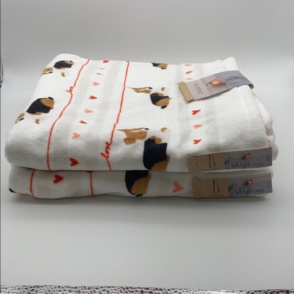 Ellen Degeneres Bath Towels 2pk